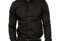 Long sleeve men dress shirts