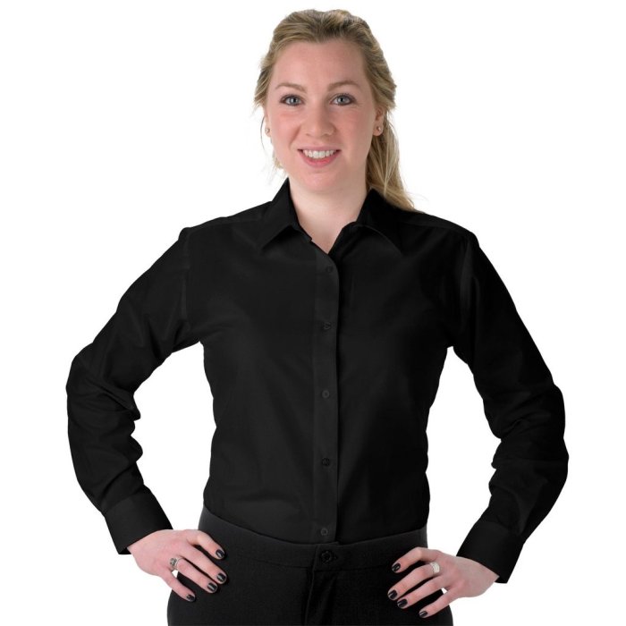 Women in dress shirts