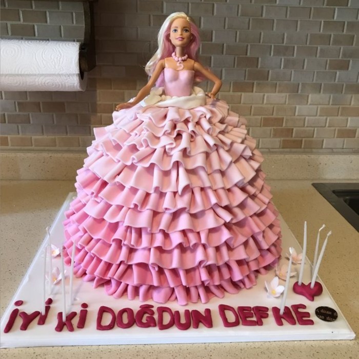 How to make doll cake decoration