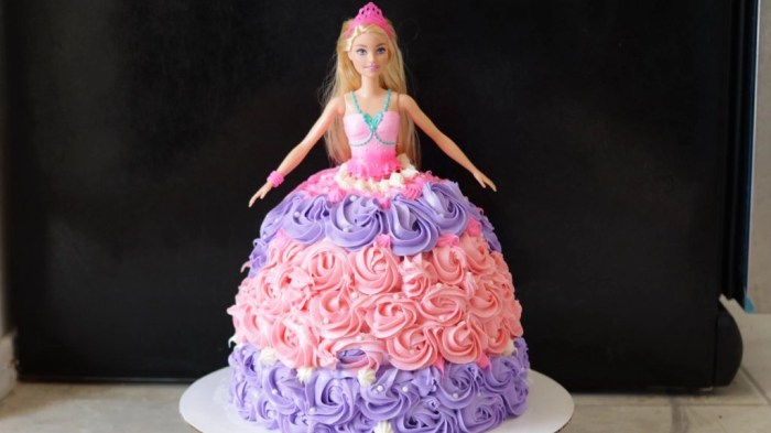 How to make doll cake decoration