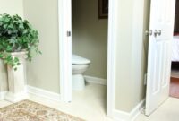 How to decorate a separate toilet room