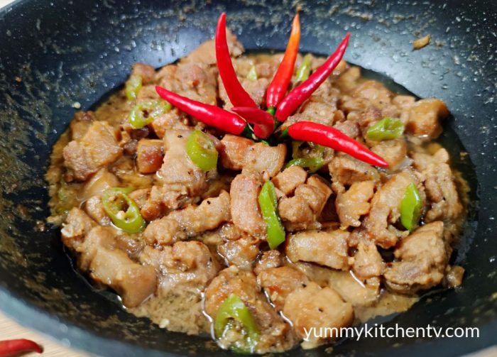 Bicol express recipe baboy ginataang pork pinoy dish