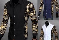 Men designer dress shirts