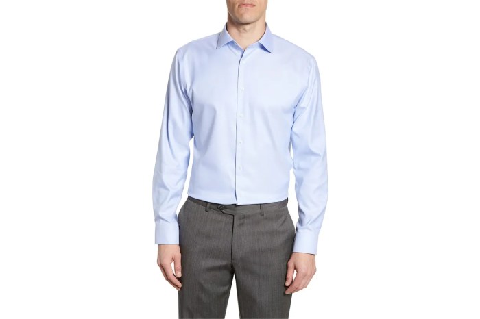 Dark blue dress shirts for men