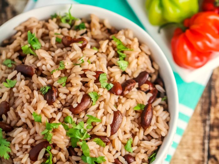 How to cook rice n peas jamaican style