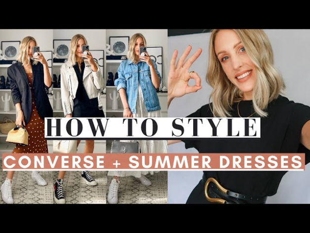 STYLING CONVERSE WITH SUMMER DRESSES   Ways To Wear Series #