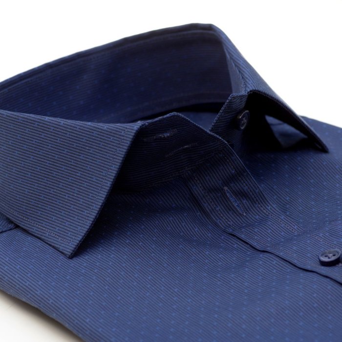 Dark blue dress shirts for men